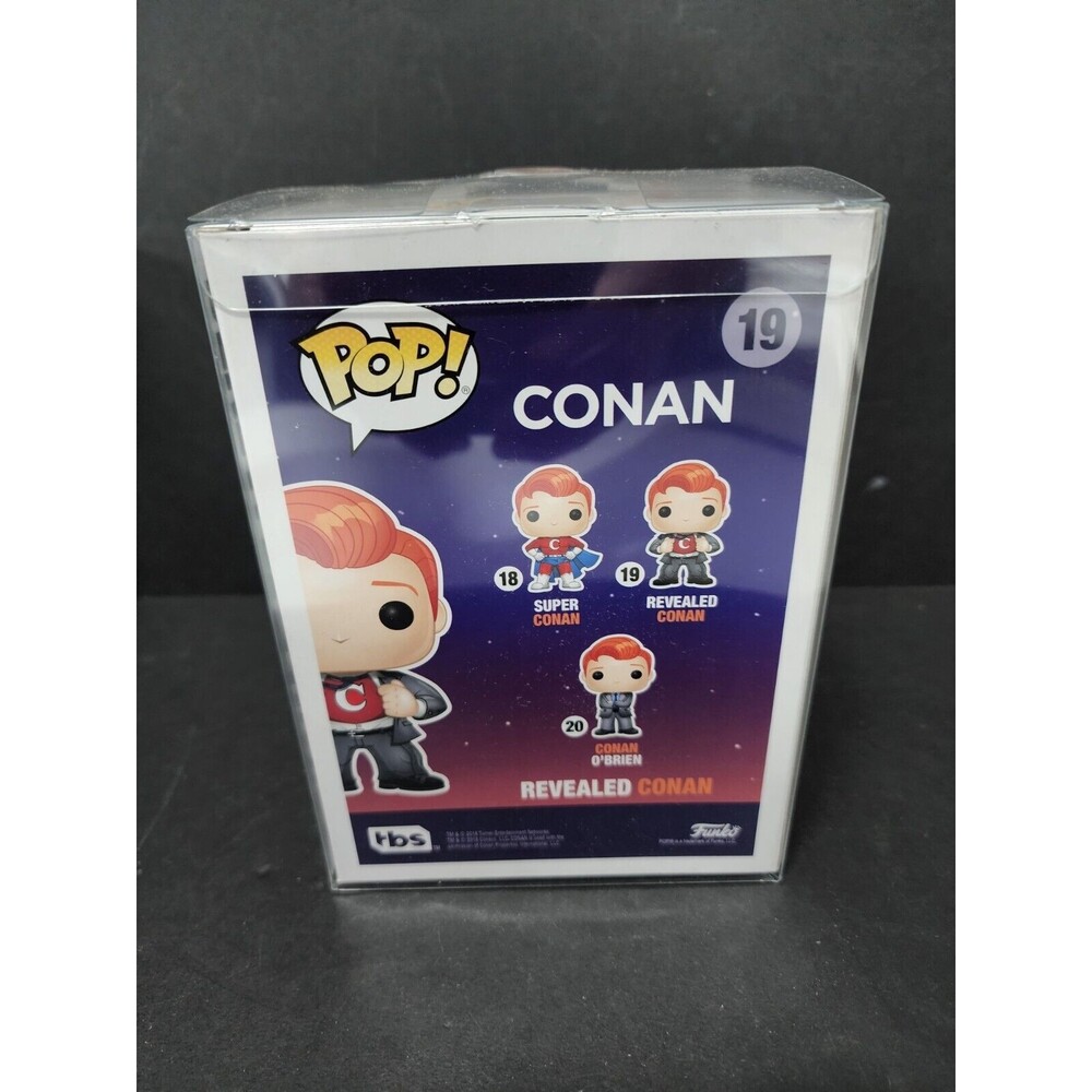 Conan O'Brien SUPER HERO Funko Pop #19 GameStop Exclusive #19 - Picture 4 of 9